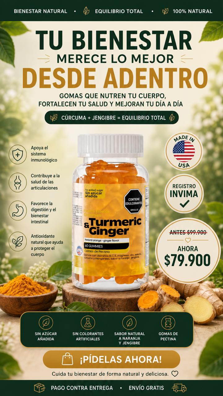 Gomas Turmeric and ginger