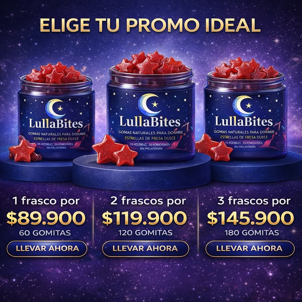 LullaBites: Gomitas naturales para dormir