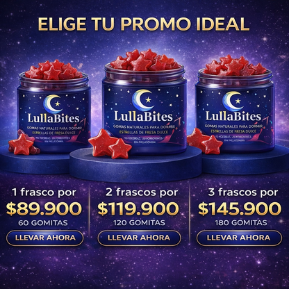LullaBites: Gomitas naturales para dormir