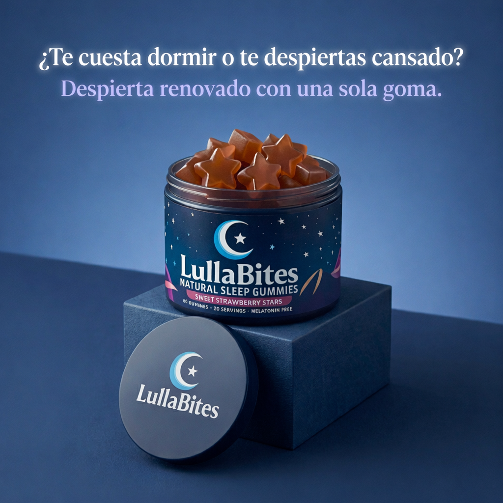LullaBites: Gomitas naturales para dormir