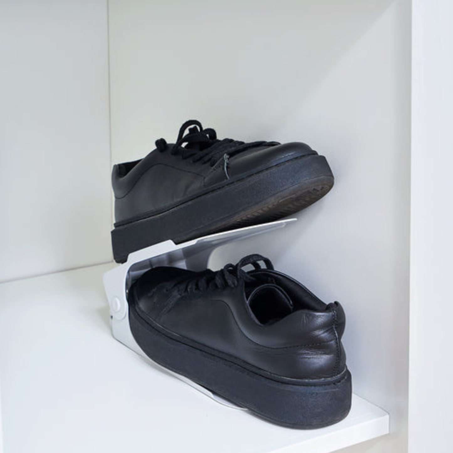 Organizador de Zapatos Ajustable de Doble Nivel Pack x20